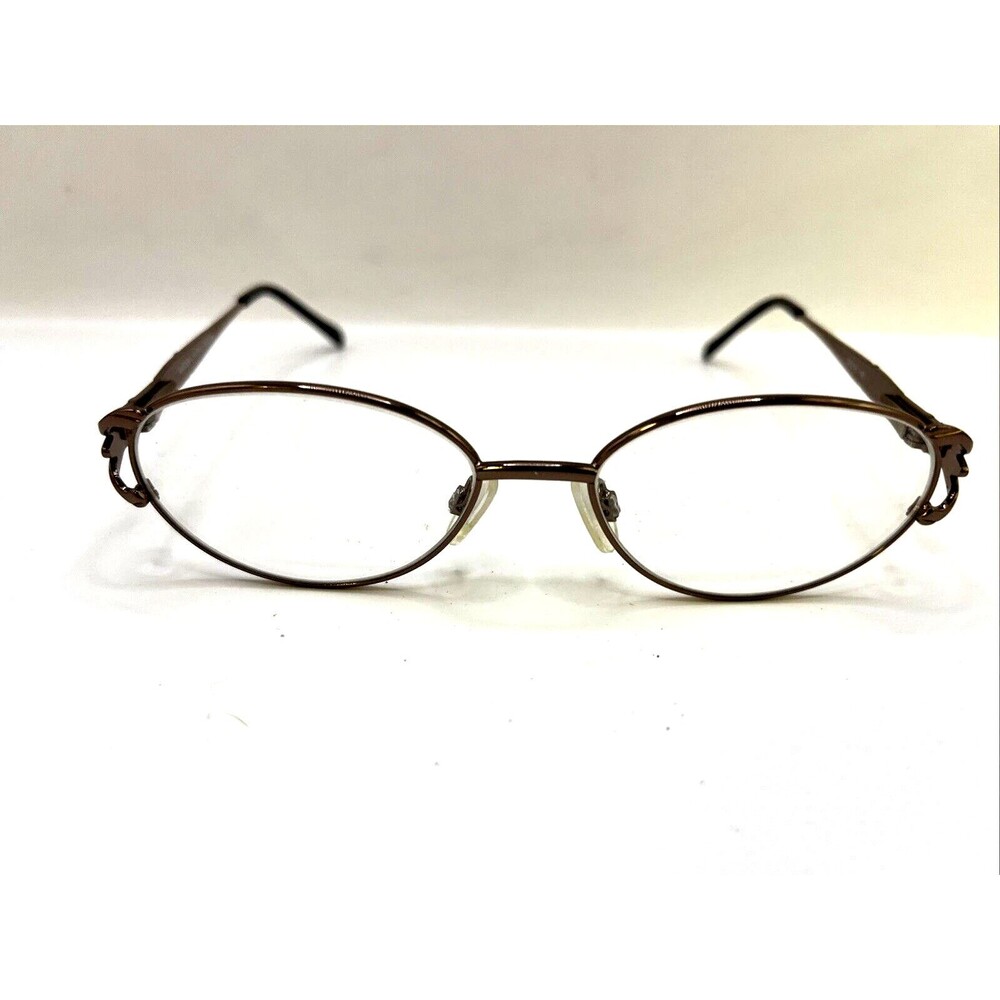 Modern Eyeglasses Norma Brown Designer Frames Only  Brown 52-15-140